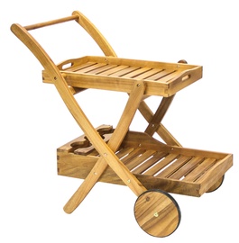 Home4you Finlay Serving Cart Acacia