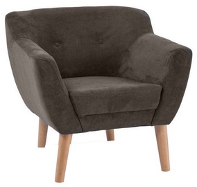 Fotelis Signal Meble Bergen 1 Dark Brown, 78x54x76 cm
