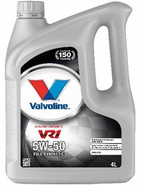 Машинное масло Valvoline 5W - 50, синтетический, для легкового автомобиля, 4 л