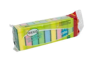 Губка для чистки Okko 9109, многоцветный, 10 шт.
