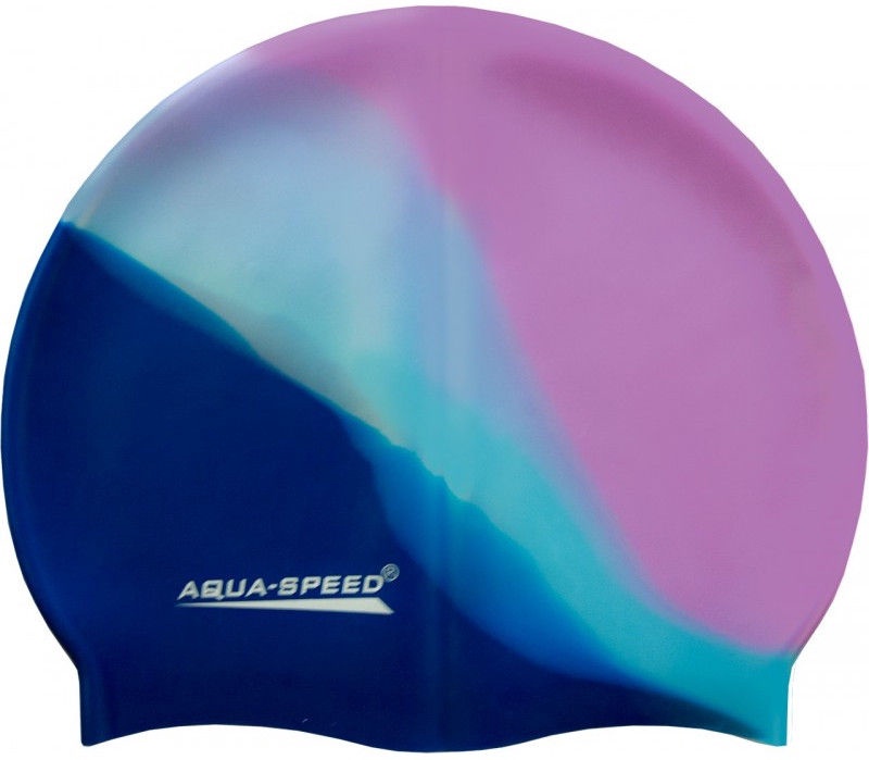 Plaukimo kepuraitė Aqua Speed, mėlyna/violetinė/žydra