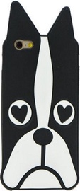 Zooky Soft 3D Back Case For Samsung Galaxy A5 A510F Bulldog Black