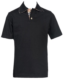 Рубашка поло Bars, черный, 128 см