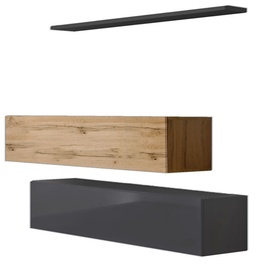 ASM Switch SB II Hanging Cabinet/Shelf Set Graphite/Wotan