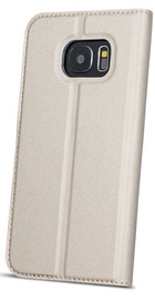 Blun Premium Matt Smart S-View Book Case For Samsung Galaxy A7 A750 Gold