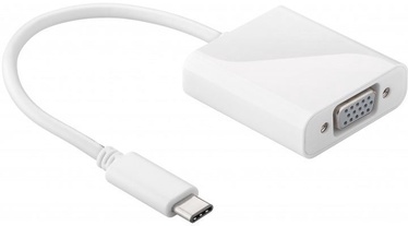 Goobay USB-C to VGA Adapter White