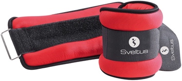 Sveltus Lycra Weighted Cuffs 1.5kg Red