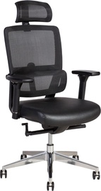 Biroja krēsls Home4you, melna