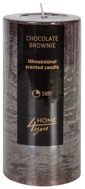 Home4you Candle Chocolate Brownie D6.8xH14cm