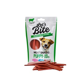 Skanėstas šuniukams LETS BITE su ėriena 80g