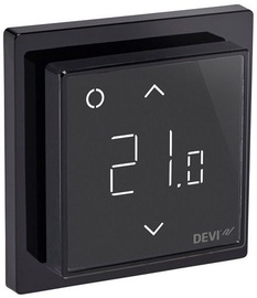 Termostats Devi Thermostat Control DEVIreg Smart 140F1143 Black