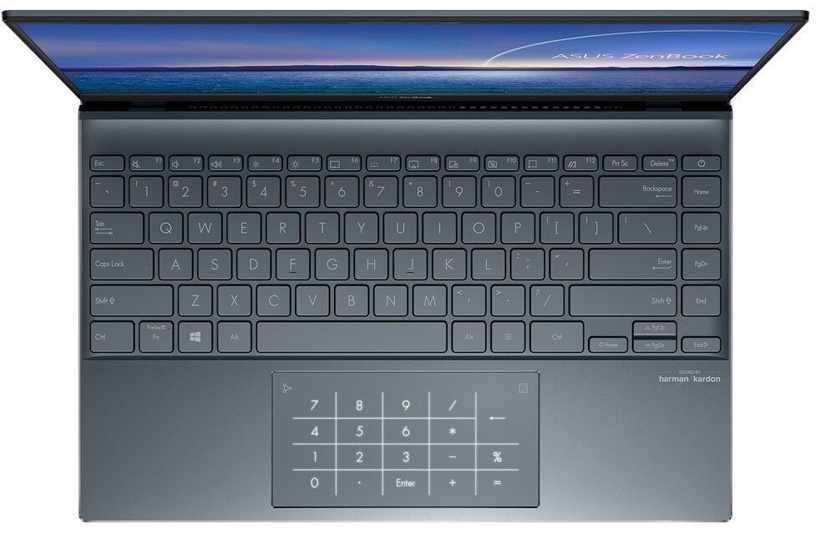 Portatīvais dators Asus Zenbook 14 UM425IA-HM103T PL, AMD Ryzen™ 5 4500U (8 MB Cache, 2.3 GHz), 8 GB, 256 GB, 14 ", AMD Radeon Vega, pelēka