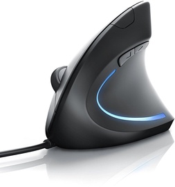Datorpele Actec VM1 Black, vadu, optiskā