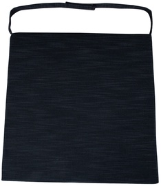 Krēslu spilvens Home4you Wicker 2-3, melna, 46 x 48 cm
