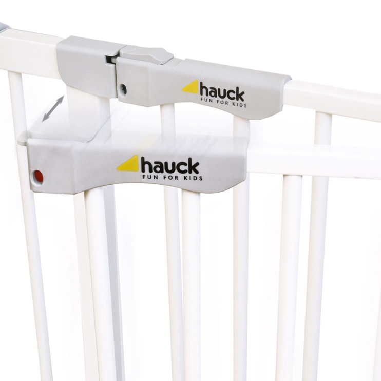 Ворота безопасности Hauck Autoclose'n Stop, 77 см, 75 см, металл, белый