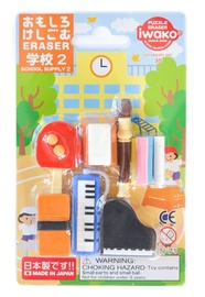 Dzēšgumija- puzles komplekts Iwako Puzzle Eraser School Supply 2 Set, daudzkrāsaina