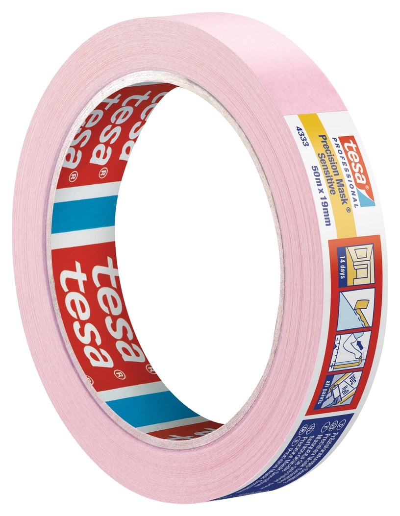 Малярный скотч Tesa, 50 м x 1.9 см
