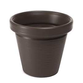 Puķu pods Agawa Dłuto 745-83, plastmasa, Ø 550 mm, brūna