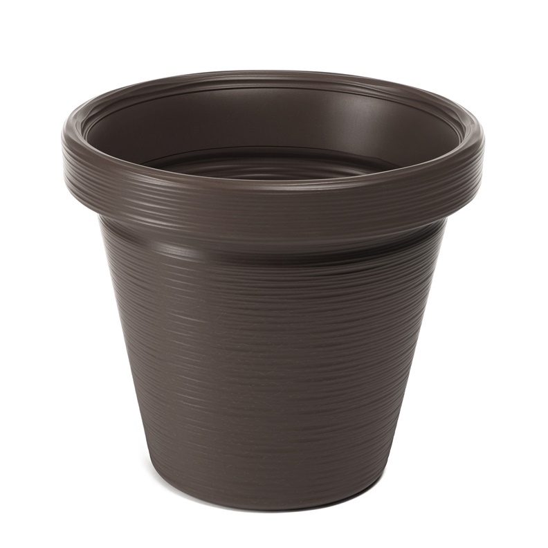 Lillepott Lamela Agawa Dłuto 745-83, plastik, Ø 55 cm, pruun