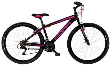 Велосипед горный Coppi, 27.5 ″, 15" рама, черный/розовый