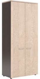 Skyland Xten XMC 85.1 Office Wardrobe 85.6x119x43.2cm Beech Tiara/Dark Wood
