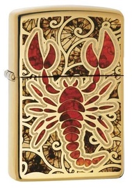 Зажигалка Zippo Lighter 29096, золотой/красный