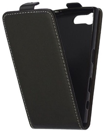 Mocco Kabura Rubber Vertical Opens Case For Samsung Galaxy A5 A510F Black