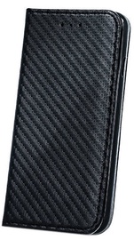Mocco Smart Carbon Book Case For Apple iPhone X Black