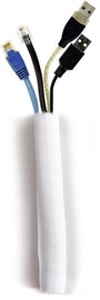 Multibrackets Universal Cable Sock Self Wrapping 25mm White 25m