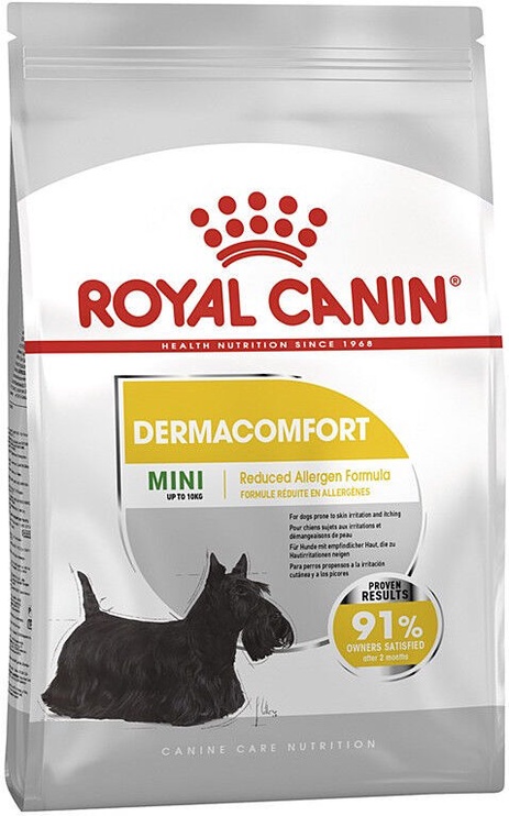 Сухой корм для собак Royal Canin Mini Dermacomfort, овощи, 3 кг
