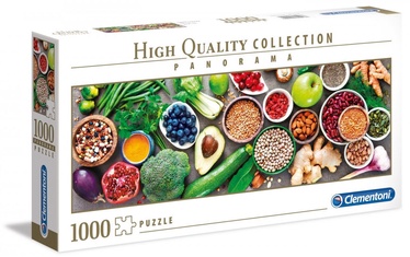 Puzle Clementoni Panorama Healthy Veggie 725424, 1000 gab.