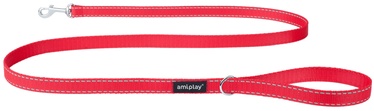 Siksna Amiplay Reflective, sarkana, 1.5 m