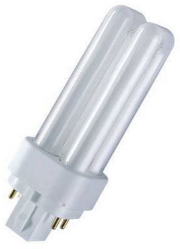 Лампочка Osram Компактная люминесцентная, холодный белый, G24q-2, 18 Вт, 1200 лм