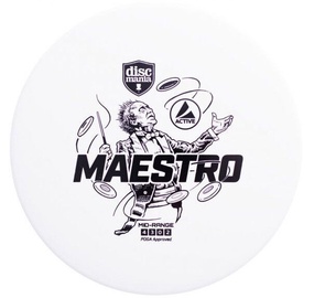 Lidojošais šķīvis Discmania Maestro Midrange 4/3/0/2 White