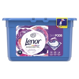 Pesukapslid Lenor Flower Bouquet, 14 tk