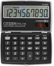 Калькулятор Citizen, черный