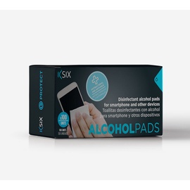 Ksix Disinfectant Pads for Smartphones w/Alcohol 100pcs