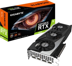 Videokarte Gigabyte GeForce RTX 3060 Gaming OC LHR version, 12 GB, GDDR6