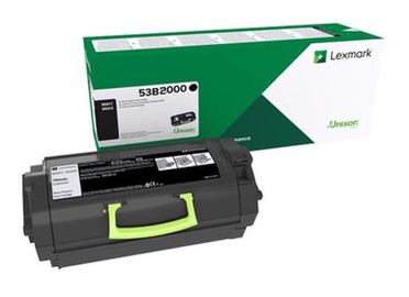 Lazerinio spausdintuvo kasetė Lexmark 53B2000 Return Program Toner Cartridge Black