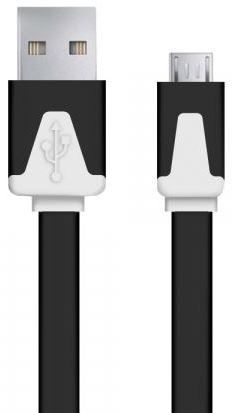 Laidas Esperanza USB 2.0 A male, Micro USB 2.0 B male, 1 m, juoda