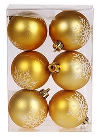 Verners Christmas Balls 6cm 6pcs Gold