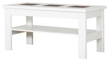 Kafijas galdiņš Bodzio S29 White, 1200x600x590 mm