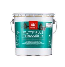 Õli Valtti Plus Terassiöljy must 2,7l