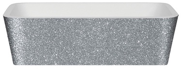 Vannas istabas izlietne Besco Glam Assos, minerālu lējums mineral durabe, 500 mm x 400 mm x 150 mm