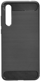TakeMe Carbon Effect Back Case For Huawei P20 Black