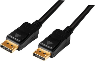 Laidas Logilink Displayport to Displayport Displayport, Displayport, 15 m, juoda