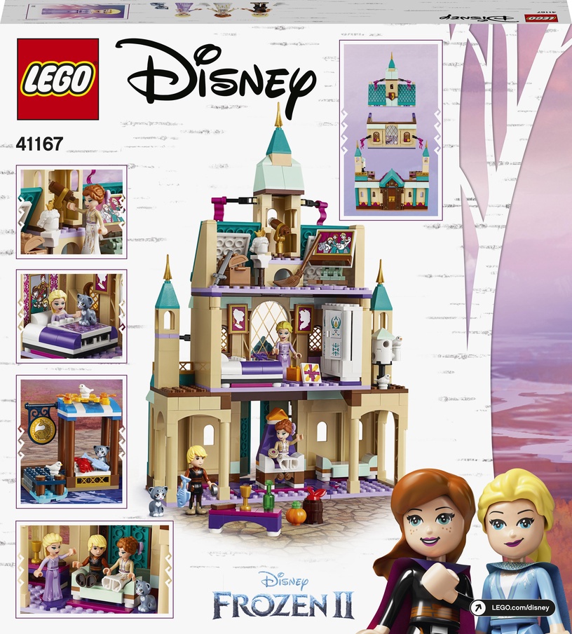 Konstruktor LEGO® I Disney Princess™ Arendelle‘i lossi küla 41167, 521 tk