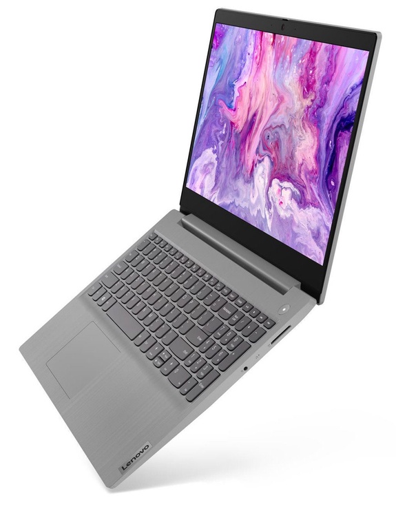 Nešiojamas kompiuteris Lenovo IdeaPad 3-15ADA 81W1005KPB, AMD Ryzen™ 3 3250U, 4 GB, 256 GB, 15.6 ", Radeon Vega 3, pilka