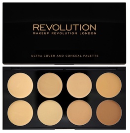 Makeup Revolution London Ultra Cover & Conceal Palette 10g Light Medium