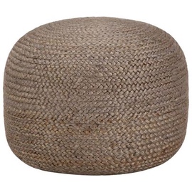 Пуф VLX Jute 248081, темно-серый, 45 см x 45 см x 30 см